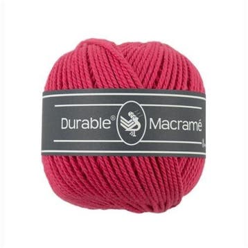 Durable Macramé  236 Fuchsia - Haakgaren / Breigaren, Hobby en Vrije tijd, Breien en Haken, Ophalen of Verzenden, Nieuw, Breien of Haken