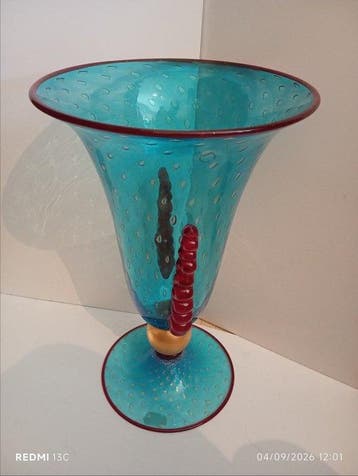 V.Nason&C - Vincenzo Nason - Bloempot - Muranoglas