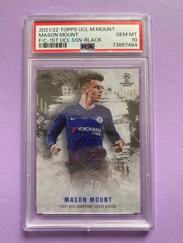 2021/22 Topps UEFA Champions League Mason Mount 11/99, Nieuw