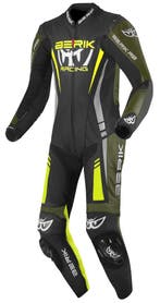 Berik Absolute GP Zwart Fluo Geel Groen 1-Delig Motorpak, Nieuw met kaartje, Overall, Berik, Heren