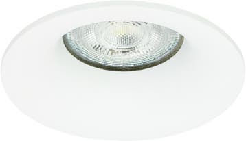 GU10 LED Inbouwspot Armatuur SMOOTY Rond Wit Vast Zaagmaa..., Ophalen of Verzenden, Nieuw