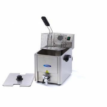 Frituurpan - 8 L - 1 Mand - met Tapkraan, 4 liter of meer, Verzenden, Nieuw