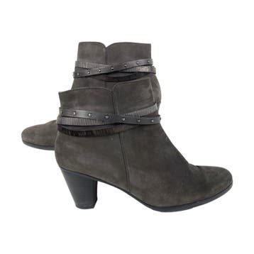 Gabor- Enkellaarsjes- Taupe - Maat 41, Kleding | Dames, Schoenen, Nieuw