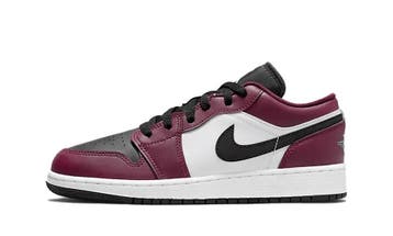 Air Jordan 1 Low Dark Beetroot Roma Green (GS), Nieuw