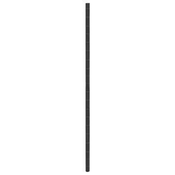 vidaXL Worteldoek 4x25 m polypropeen zwart, Verzenden, Nieuw