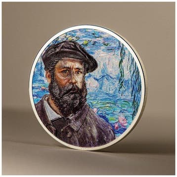 Cookeilanden. 10 Dollars 2023 Masters of Art - Claude Monet
