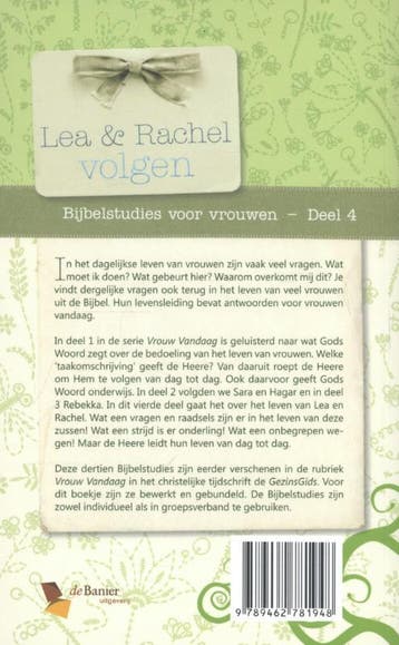 Lea en Rachel volgen / Vrouw vandaag / 4 9789462781948, Verzenden, Gelezen, A.M.P.C. van Hartingsveldt-Moree