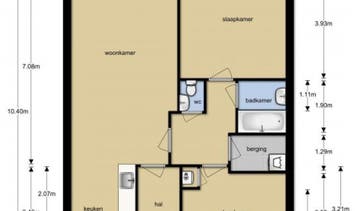 Te Huur 3 Kamer Appartement Hisveltplein In Arnhem, Huizen en Kamers, Huizen te huur, Gelderland, Direct bij eigenaar, Appartement