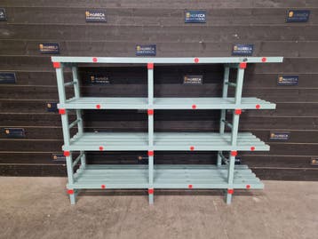 Stelling | rek | Rea | 218cm | horeca, Gebruikt, Transport en Opslag
