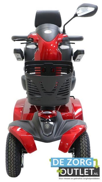 SCOOTMOBIEL ST4D 2G | DRIVE (Rood, 4 wiel scootmobiel), Ophalen of Verzenden, Nieuw, Drive, 10 km/u of minder