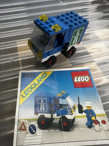 LEGO Highway Emergency Van 6653, Zo goed als nieuw, Complete set, Lego