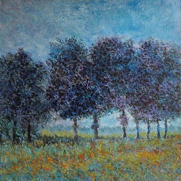 Mario Diaz Suarez (1940-2013) - Blaue Landschaft