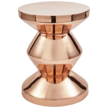 Polspotten Zig Zag Metallic Bronze - Kruk, Ophalen of Verzenden, Gebruikt