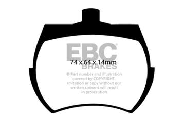 EBC 62-71 Austin-Healey Sprite (Steel Wheels) Greenstuff, Ophalen of Verzenden, Nieuw