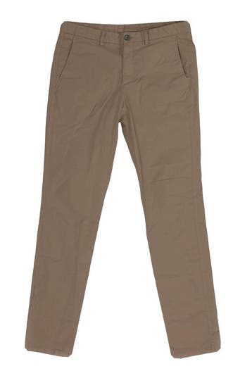 Profuomo Broek in maat 48 Beige, Verzenden, Zo goed als nieuw, Overige kleuren, Profuomo