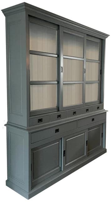 Buffetkast grijs Emmen 200 x 240cm, Ophalen of Verzenden, Nieuw