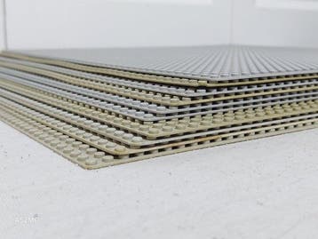 Lego Grondplaten - Basic - 4x plaat 52x52 & 6x plaat 50x50, Nieuw