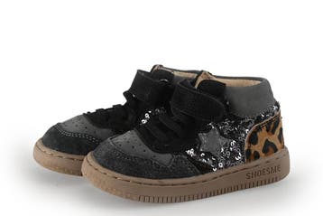 Shoesme Sneakers Meisjes in maat 21 Grijs, Verzenden, Jongen of Meisje, Schoenen, Zo goed als nieuw