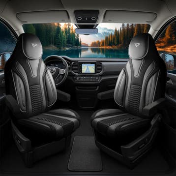 Camper stoelhoezen Mercedes Sprinter 2006 - 2018 - Tokyo Zwa, Ophalen of Verzenden, Nieuw