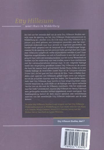 Etty Hillesum weer thuis in Middelburg / Etty Hillesum, Boeken, Verzenden, Zo goed als nieuw, Klaas A.D. Smelik
