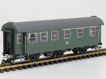 PIKO 37601 G Umbauwagen AB3yg 1./2. Klasse DB IV, 11 Figuren, Ophalen of Verzenden, Gebruikt, Overige typen, Analoog
