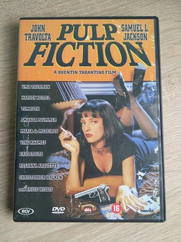 DVD - Pulp Fiction, Vanaf 16 jaar, Verzenden, Gebruikt, Actiethriller