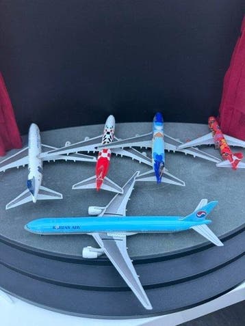 JC Wings en HX Models - Speelgoed Set van 5 Die-cast
