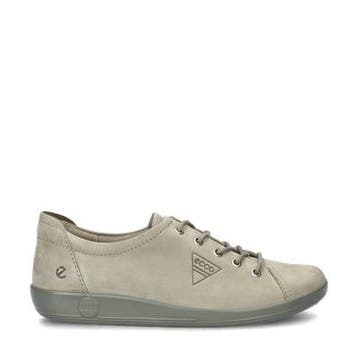 Ecco Soft 2.0 lage sneakers voor dames in het Groen, Ecco, Verzenden, Nieuw, Sneakers of Gympen