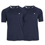 Donnay Donnay Heren - 2-Pack - Sport T-shirt André - Navy, Kleding | Heren, T-shirts, Verzenden, Nieuw
