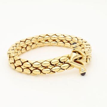 Armband - 18 karaat Geel goud, Sieraden, Tassen en Uiterlijk, Armbanden, Nieuw