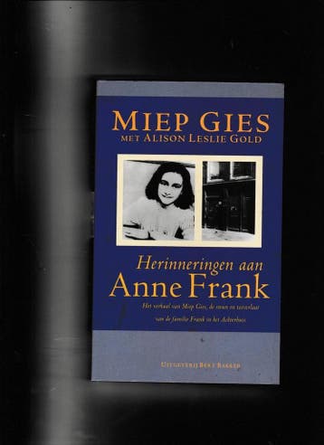 HERINNERINGEN AAN ANNE FRANK - M. Gies 9789035116559, Boeken, Verzenden, Zo goed als nieuw, M. Gies