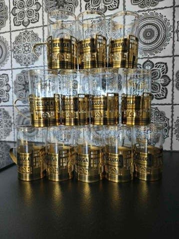 bellu beluga - Set of 12 New Beluga Noble Russian Vodka