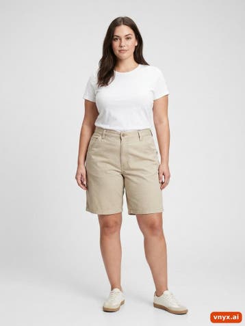 CHERO Korte broeken Dames maat W34 Beige Vintage, Ophalen of Verzenden, Nieuw