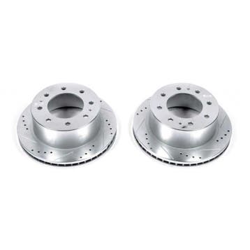 Power Stop 11-20 GMC Sierra 3500 HD Rear Drilled & Slotted, Ophalen of Verzenden, Nieuw