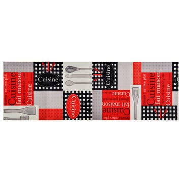 vidaXL Keukenmat wasbaar Cuisine 60x300 cm, Verzenden, Nieuw