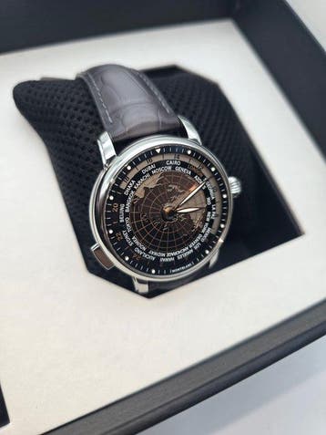 Montblanc - Reloj de Montblanc Orbis Terrarum correa de piel, Nieuw