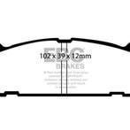 EBC 91-96 Ford Escort 1.8 Yellowstuff Rear Brake Pads, Auto-onderdelen, Ophalen of Verzenden, Nieuw