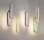 Minimalistische Aluminium Hanglamp – Scandinavisch Design, Verzenden, Nieuw
