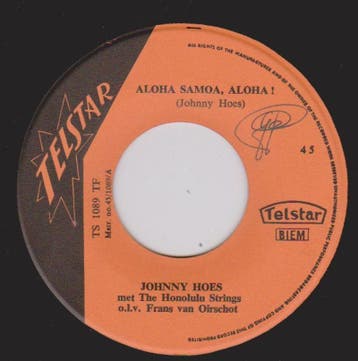 Johnny Hoes Presenteert: Kussen Van Hawaii Single, Verzenden, Nieuw in verpakking