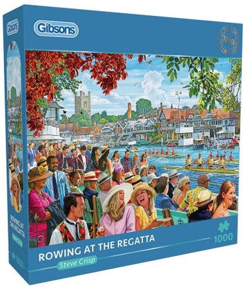 Rowing at the Regatta Puzzel (1000 stukjes) | Gibsons -, Verzenden, Nieuw