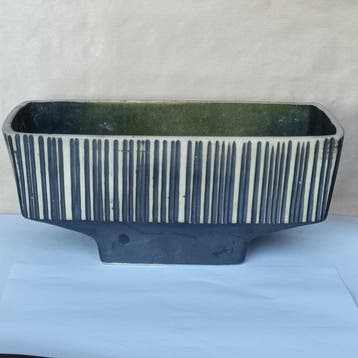 Bloempot - Aardewerk - Grote (31 cm) Vintage pot - Vintage
