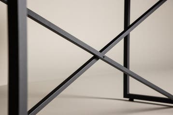 Industriele Eettafel X-Bang Teak Hout 250x100 cm Jorn, Huis en Inrichting, Tafels | Eettafels, Verzenden, Nieuw