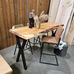 Eettafel | Tafel | Massieve eetkamertafel | Eyecatchers, Huis en Inrichting, Tafels | Eettafels, Vijf personen of meer, Metaal