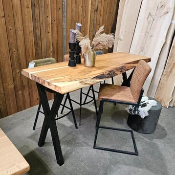 Eettafel | Tafel | Massieve eetkamertafel | Eyecatchers, Huis en Inrichting, Tafels | Eettafels, Vijf personen of meer, Metaal