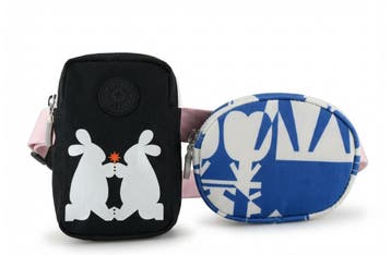 Kipling Heuptas Blauw, Verzenden, Zo goed als nieuw, Blauw