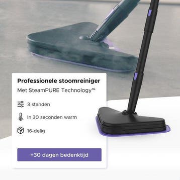 2dekans | Motionflow 16-in-1 Stoomreiniger - Vlekkenreiniger, Ophalen of Verzenden, Gebruikt