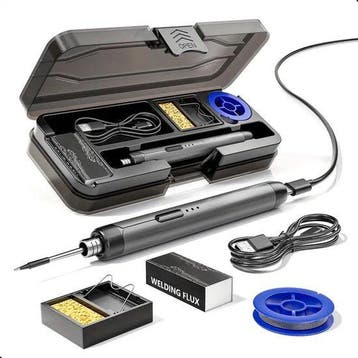 2dekans | Tech Essentials Draadloze Soldeerbout - 8W - USB-C, Ophalen of Verzenden, Zo goed als nieuw