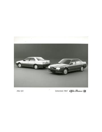 1987 ALFA ROMEO 164 PERSFOTO, Nieuw, Alfa Romeo, Author