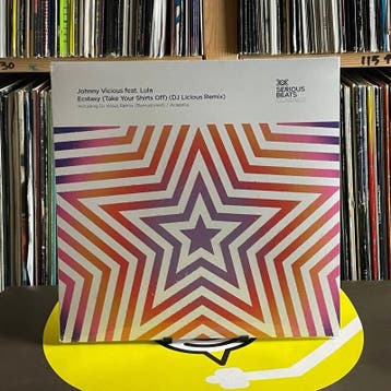 Johnny Vicious feat. Lula - Ecstasy (Take Your Shirts Off), Ophalen of Verzenden, Nieuw in verpakking, 12 inch