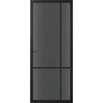 Skantrae binnendeur SSL4007 78x211,5 (Stomp, Rookglas), Minder dan 80 cm, Binnendeur, Nieuw, Ophalen of Verzenden